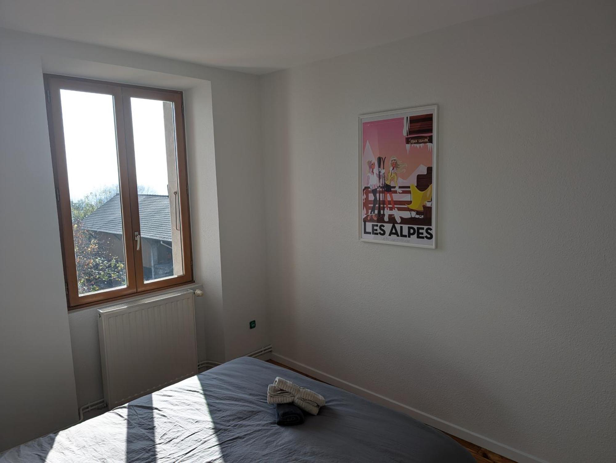 Appart 65M2 Avec 2 Chambres Dans Ferme Renovee - Parking Gratuit - Grande Vue Montagnes Montbonnot-Saint-Martin Esterno foto