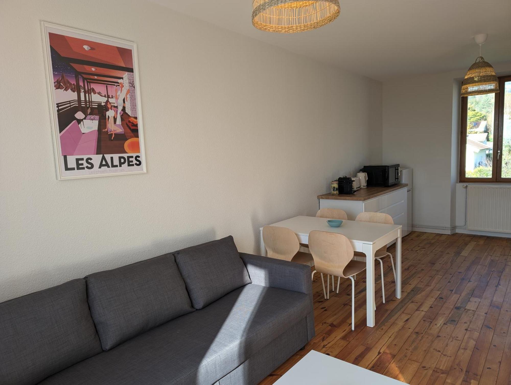 Appart 65M2 Avec 2 Chambres Dans Ferme Renovee - Parking Gratuit - Grande Vue Montagnes Montbonnot-Saint-Martin Esterno foto